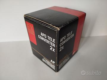 Sigma tele converter 2X Canon AF