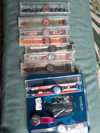 lotto 10 orologi swatch 