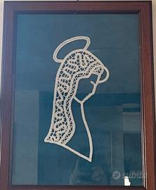 Madonnina lavorazione a Tombolo