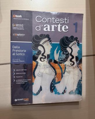 Libro scolastico Contesti d’arte 1