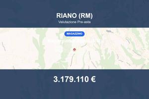Immobile in asta di 3092 m² a Riano