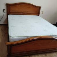 Letto Matrimoniale con Materasso 190x160