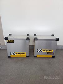 ribasso prezzo valige alluminio moto