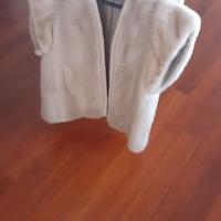 gilet di visone