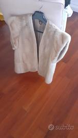 gilet di visone