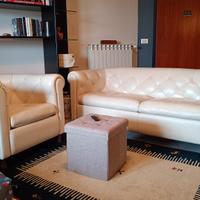 Divano a due posti e poltrona Frau/Arcadia