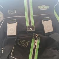 Zaino Seven - Scuola - Nero e verde 