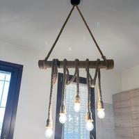 LAMPADARIO STILE RUSTICO