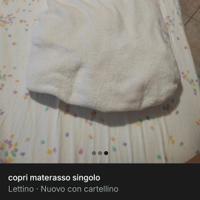 coprimaterasso singolo
