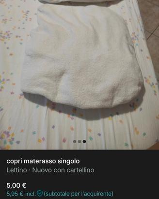 coprimaterasso singolo