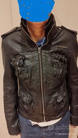 Giubbotto in vera pelle Superdry
