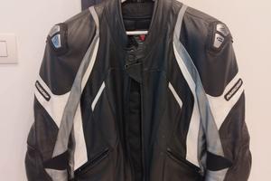Giacca moto pelle IXS Race X