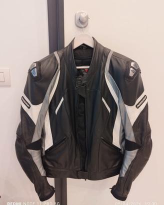 Giacca moto pelle IXS Race X