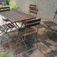 Set da giardino, Tavolo e Sedie Bavaria