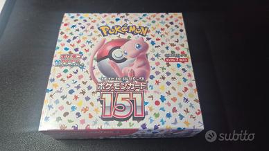 Carte Pokemòn 151 JAP - BOX SEALED 20 BUSTINE