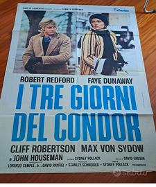 manifesto originale I Tre giorni del condor