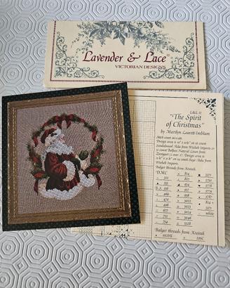 Lavander & Lace schema punto croce raro LL11 The S