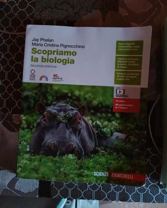 libro di scienze scopriamo la biologia