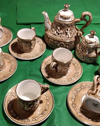 Capodimonte servizio caffè 