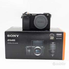 Sony A6400 Body Pari al nuovo 608 Scatti