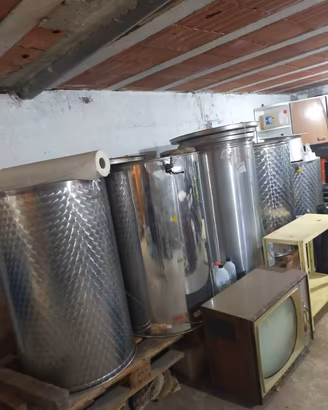 cisterne in acciaio  inox 
