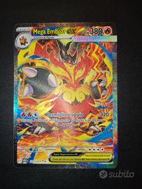 Carta Pokemon mega emboar ex ascesa eroica