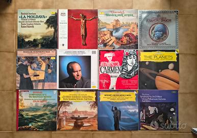 Lotto 86 dischi MUSICA CLASSICA Lp 33 giri vinile