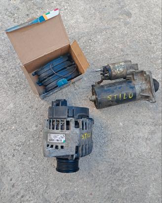 ALTERNATORE MOTORINO AVVIAMENTO PASTIGL FRENO FIAT