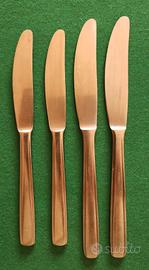 Set coltelli Sambonet inox Italy vintage a. 60-70