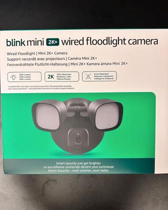 Videocamera Blink Mini 2K+ con Proiettore Nuovo