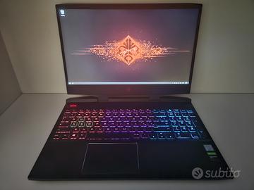 Pc portatile HP Omen 15,6” i7 32 gb ram gtx 1660Ti