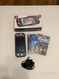 Nintendo Switch Lite + Pokemon Diamante e Arceus