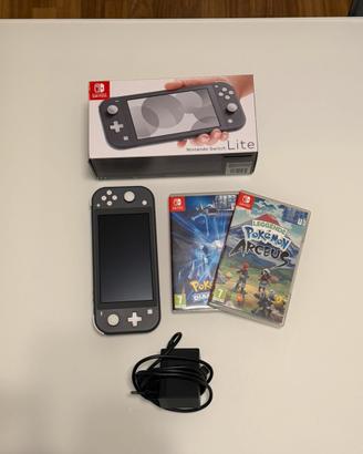 Nintendo Switch Lite + Pokemon Diamante e Arceus
