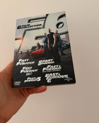 Fast & Furious 6 Movie Collection 6 Dvd cofanetto