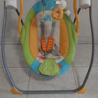 sdraietta altalena dondola elettrica gioco neonato