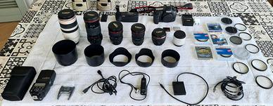 Canon 5D Mark IV+ 5D Mark II+ Ottiche Canon "L"