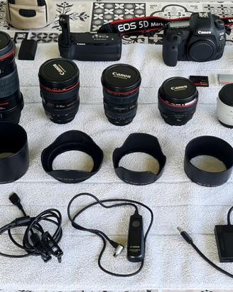 Canon 5D Mark IV+ 5D Mark II+ Ottiche Canon "L"
