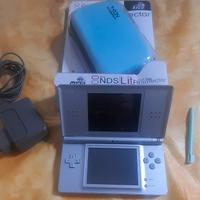 Nintendo ds con tanti giochi, custodia nuova 