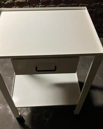 Carrello studio medico con cassetto