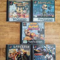 Lotto 9giochi Playstation 1 originali (Rari)