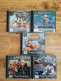 Lotto 9giochi Playstation 1 originali (Rari)