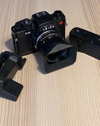Leica R6 + Elmarit 24mm + accessori