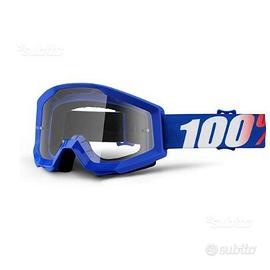 Maschera 100% cross strata nation trasparente