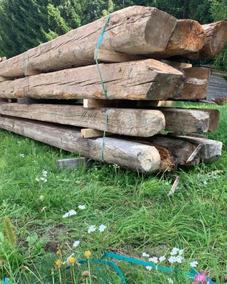 TRAVI ANTICHE del 1700 CERTIFICATE