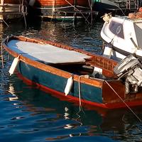 Lancia sorrentina in legno originale Aprea