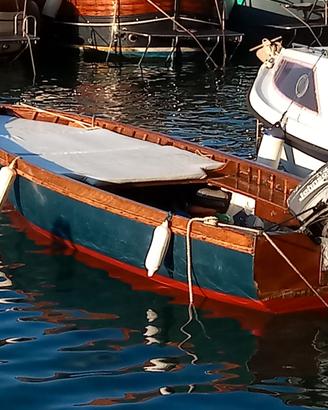 Lancia sorrentina in legno originale Aprea