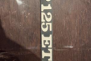 Targhetta vespa ETS 125