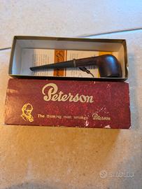 Pipa vintage PETERSON OF DUBLIN con scatola 