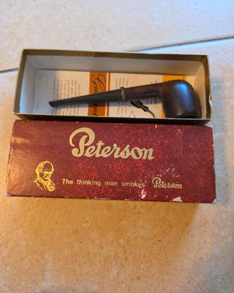 Pipa vintage PETERSON OF DUBLIN con scatola 