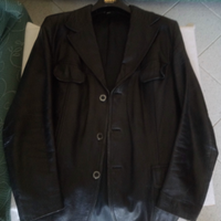 Giacca uomo vintage in vera pelle anni '70